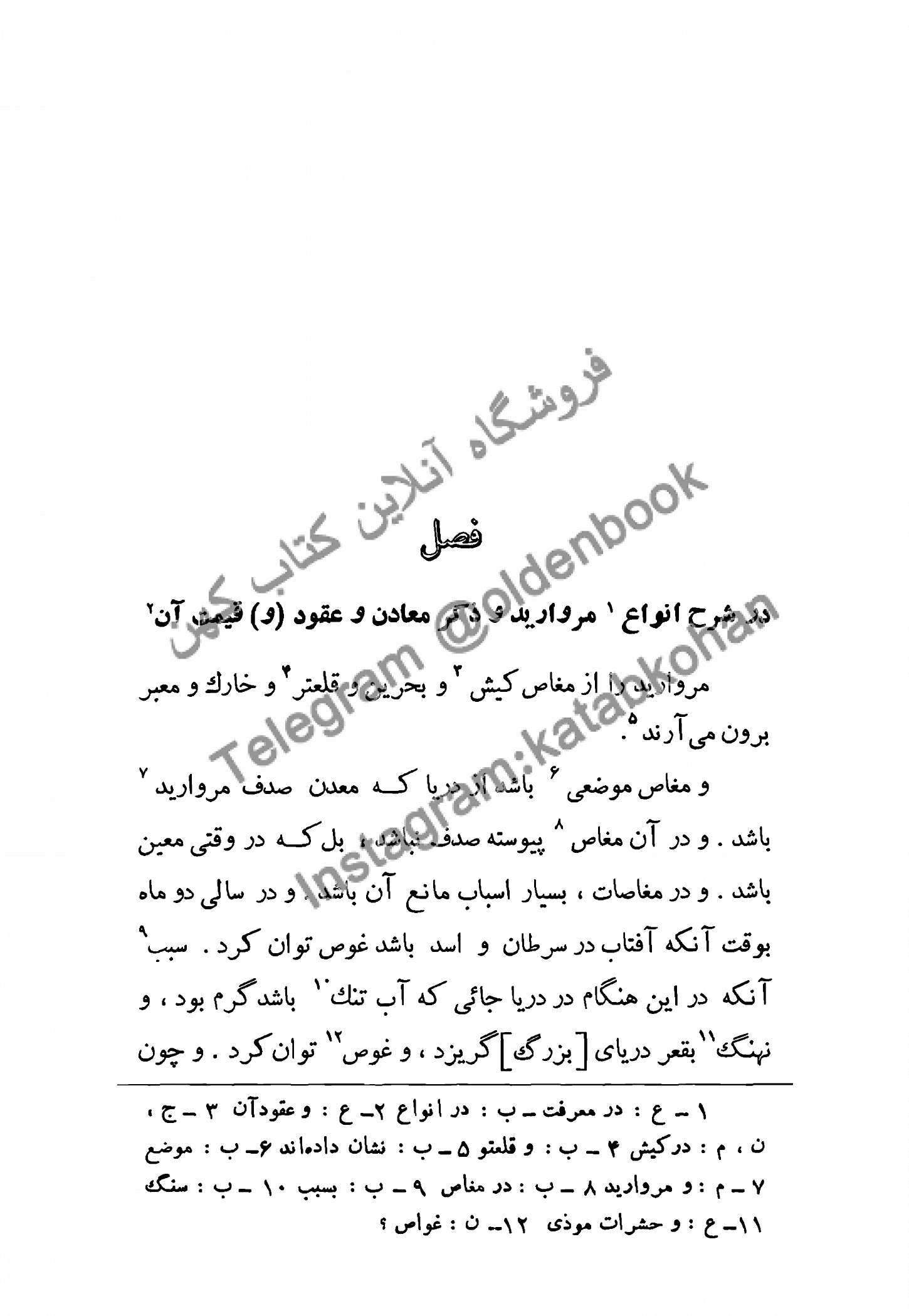 کتاب تنسوخ نامه ایلخانی در معرفت و شناخت سنگها اسرار و خواص درمانی آنها تالیف محمدبن محمدبن حسن طوسی