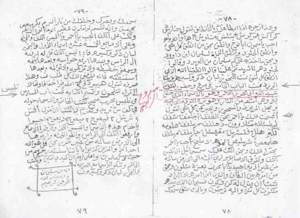 دانلود کتاب مخطوط بخورات الأماكن المطلسمة - تصویر 2