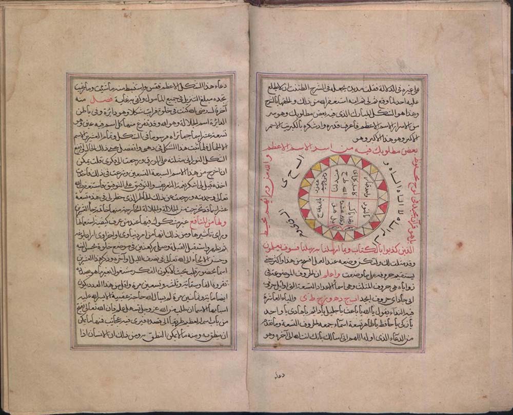 کتاب شمس المعارف الکبری عربی خطی کتاب شمس المعارف الکبری عربی خطی