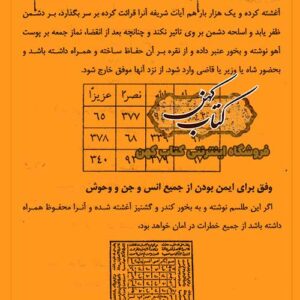 دانلود کتاب صمور هندی کنز الذهب سحر الکهان