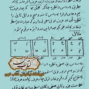 کتاب مجموعه شش رسایل در علوم جفر - نسخه PDF