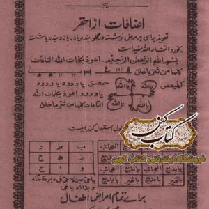 کتاب شفاء الاسقام و الاحزان