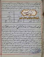 صفحات دستنویس کتاب کنزالحسین با خط ریز