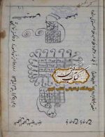 نمونه صفحات کنزالحسین درباره اسماء الحسنی و جداول حروف
