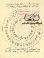 صفحات کتاب عربی علوم غریبه در مربعات و طلسمات