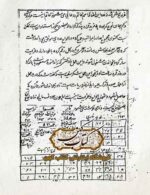 کتاب زبده الالواح با موضوع الواح عددی و الواح تکسیری