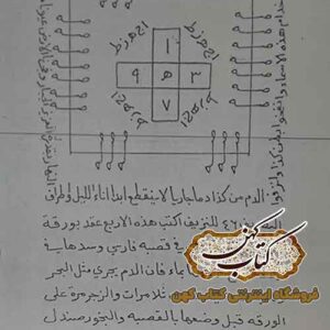 نمونه صفحه داخلی نسخه عربی کنز المدفون